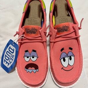Hey Dude Women Sneakers - Pink SpongeBob Design